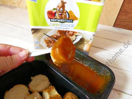 Currywurst aus dem Mikrowelle kann wirklich schmecken! #Bratwursthaus #CurrywurstQuickie #Gewinnspiel