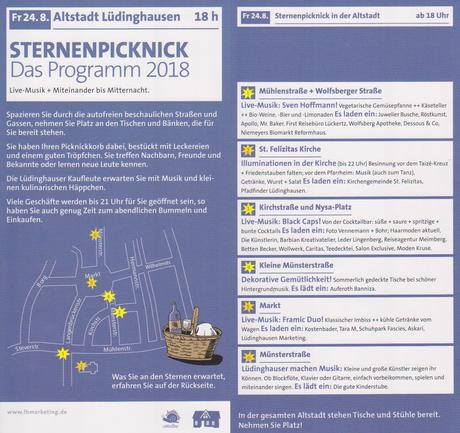 Am Freitag ist wieder Sternenpicknick in Lüdinghausen