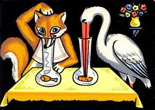 Der Fuchs und der Storch - Goldene Regel