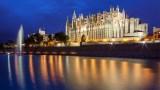 Kathedrale von Palma bei Nacht