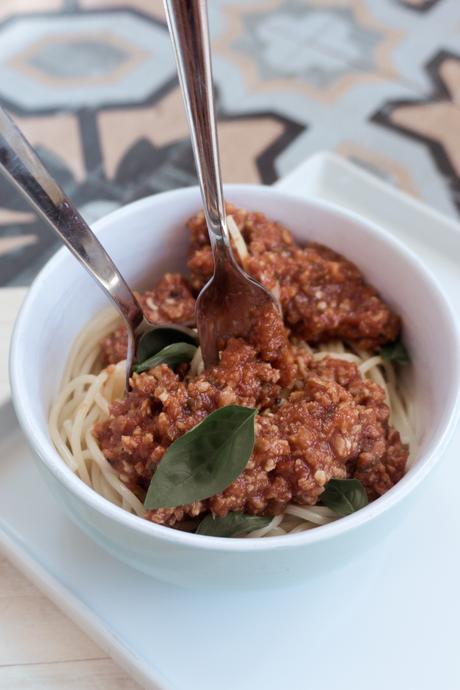 Vegane Spaghetti Bolognese