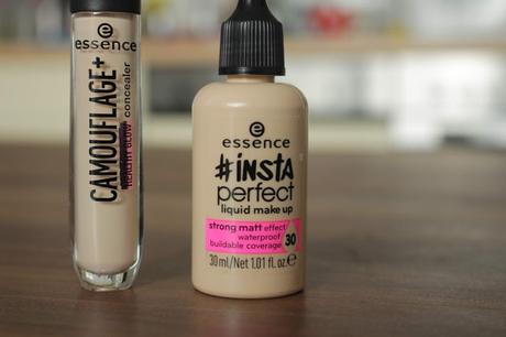 Essence #insta perfect liquid make up Review und swatches