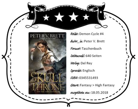 Peter V. Brett – The Skull Throne