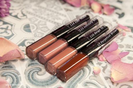 L'Oréal - Infaillible 24 Hr Lipsticks - Review & Swatches