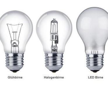 Abschied von Halogenlampen ab dem 1. September 2018