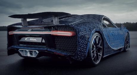 1:1 Bugatti Chiron aus LEGO Technic – Ja, auch der Motor