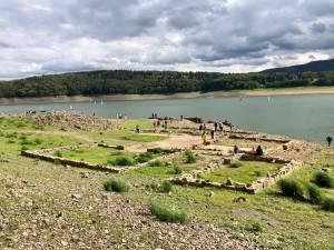 Edersee Atlantis 2018 - versunkene Orte tauchen aus dem Edersee auf