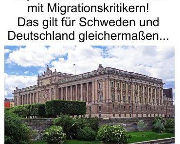 Es wird so lange durchkoaliert bis es passt, Hauptsache Migrationskritiker bekommen keine Macht. So in Schweden wie in Deutschland