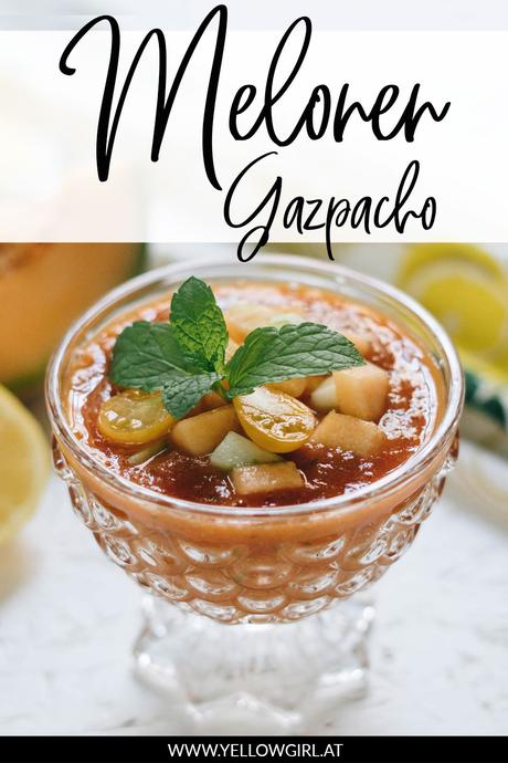 Melonen-Gazpacho für heiße Sommertage
