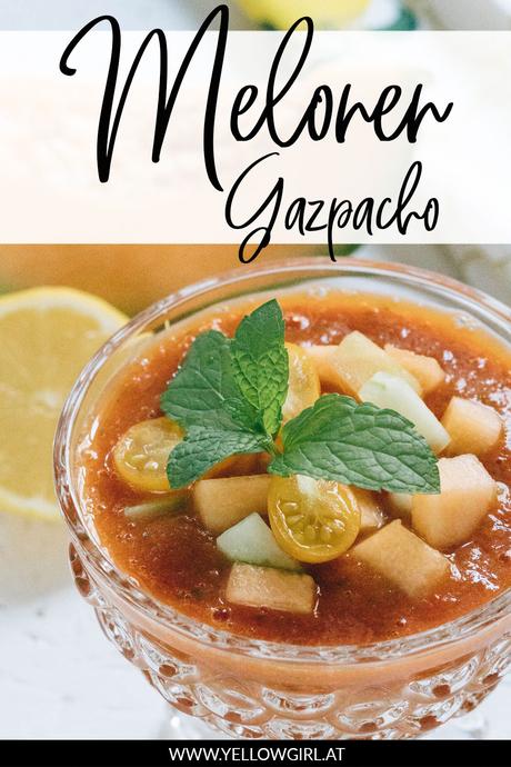 Melonen-Gazpacho für heiße Sommertage