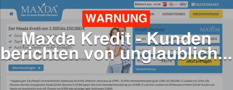 maxda kredit kunden berichte erfahrungen