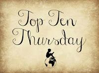 Top Ten Thursday - männliche Autoren