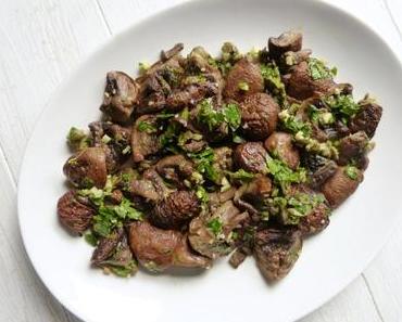 Geröstete Pilze à la Gremolata