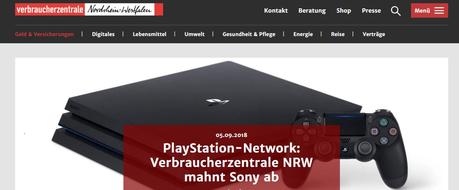 Verbraucherschutz mahnt Playstation Network ab