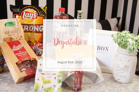 Degustabox - August 2018 - unboxing