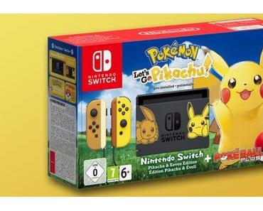 Pokémon Let’s Go Pikachu & Evolie Switch Bundle auch in Europa erhältlich