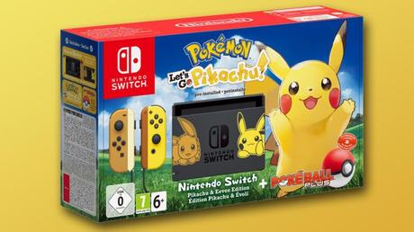 Pokémon Let’s Go Pikachu & Evolie Switch Bundle auch in Europa erhältlich