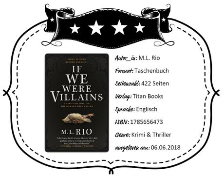 M.L. Rio – If We Were Villains