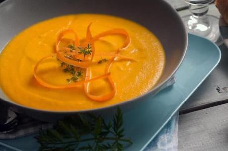Apfel Möhrensuppe