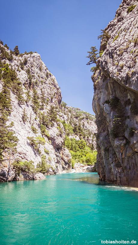 Türkei Urlaub in Side: Tagesausflug zum Green Canyon mit dem Boot