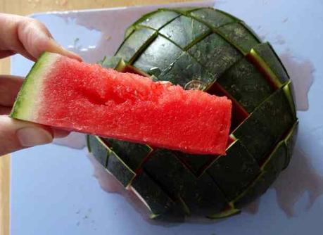 Wassermelonen – Feta – Salat