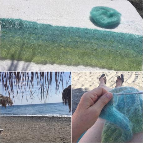 Knitting on the beach – oder – Urlaubsstrickereien für den Winter
