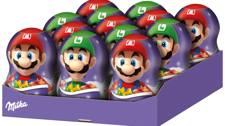 Schokosucht meets Nintendo-Fandom: Milka bringt Super Mario-Schokoladenprodukte zur Weihnachtszeit