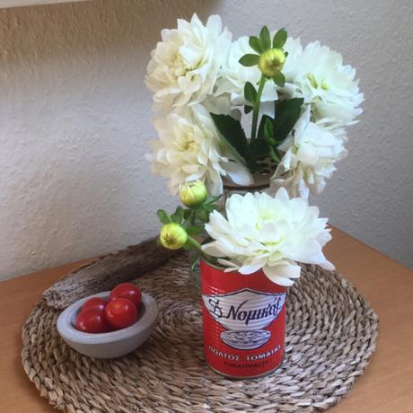 Friday-Flowerday – oder – Von Santorini in den deutschen Herbst