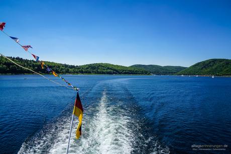 Schifffahrt auf dem Edersee