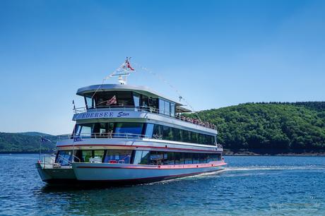 Schifffahrt auf dem Edersee