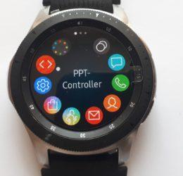 Galaxy Watch – App Menü