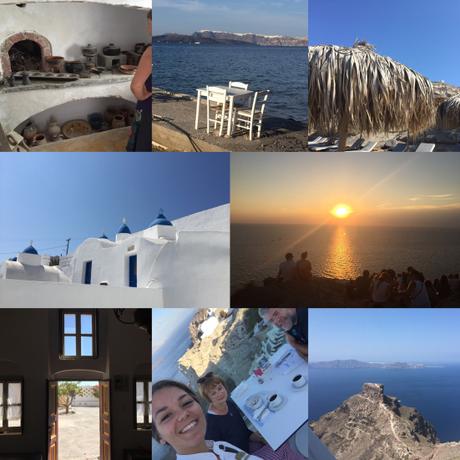 Vom Glück zu reisen – oder – Santorini- Memories