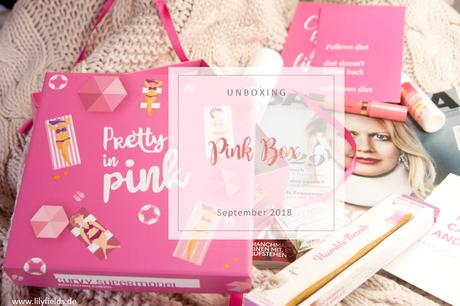 Pink Box - Pretty in Pink / September 2018 - unboxing
