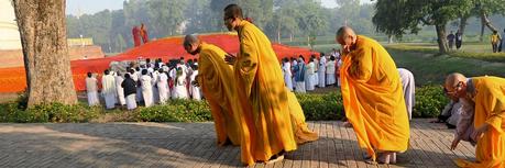 Buddhas Land: auf dem Pilgerweg in Indien