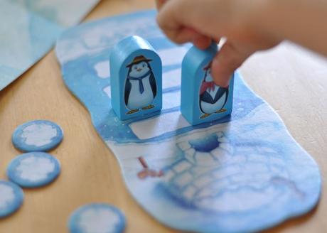 Strategiespiel in kreativer Eisbergwelt - Polar Party für Kinder ab 5 Jahren #spiel #pinguin #eis #wal #spieleabend #familie