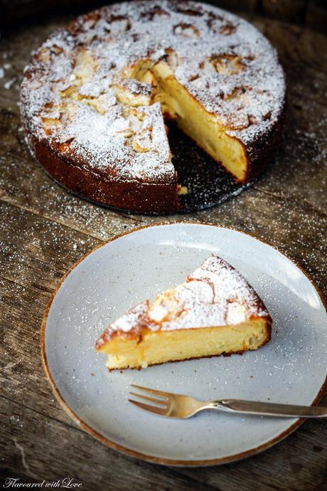 Ricotta-Apfelkuchen