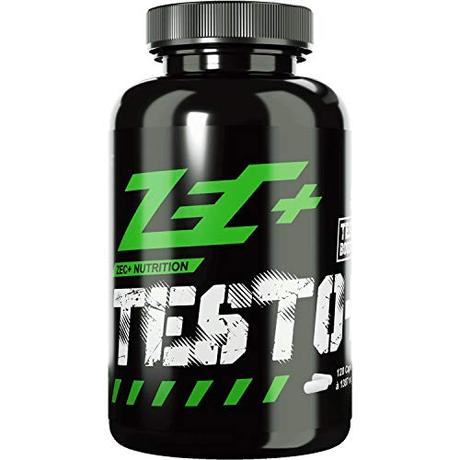 ZEC+ NUTRITION Testosteron Boosters Kapseln TESTO + 120 Stück