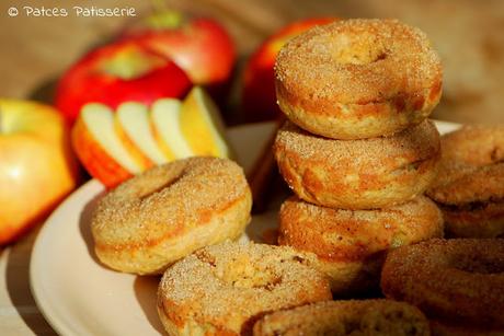Leichte Apfel-Zimt-Donuts mit Zuckerkruste