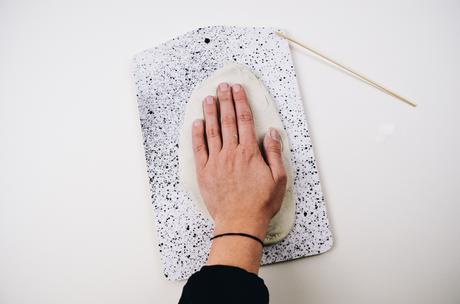 DIY Bunte Keramikhand mit pintor selber machen
