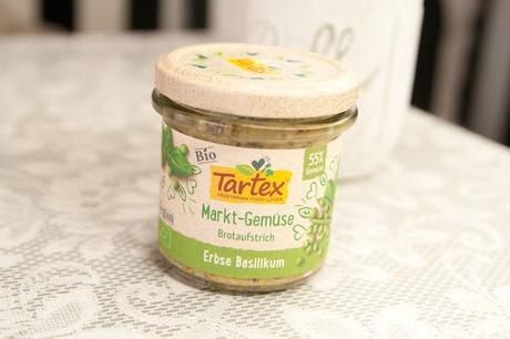Tartex - Markt-Gemüse Brotaufstrich Erbse Basilikum