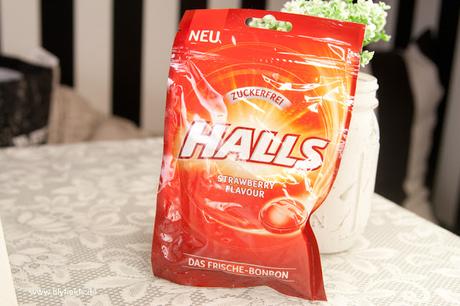 Halls - Frischebonbon - Strawberry Flavour 