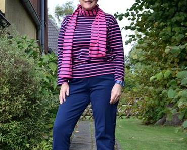 Bretonische Streifen in drei unterschiedlichen Looks