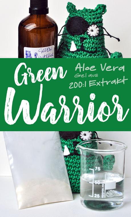 »Green Warrior« Aloe Vera Gel aus Aloe Vera Extrakt