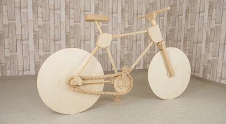 So baut man ein Fahrrad aus Holz