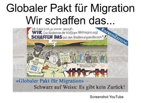 Deutschlands regierende Politiker stimmen am 10.12.2018 den Global Compact for Migration in Marrakesch zu