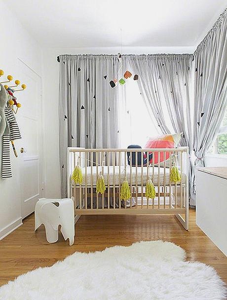 Trefflich Babyzimmer Vorhänge
 Ideen