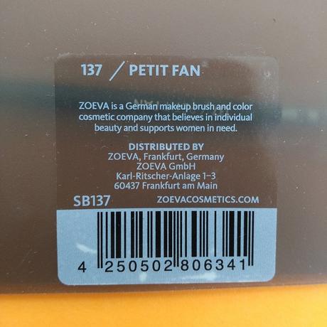 [Werbung] Zoeva 137 Petit Fan + Liquid Eyeliner Inventur