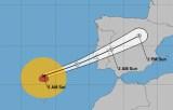 Der Hurrikan Leslie könnte die iberische Halbinsel in dieser Nacht mit heftigen Regenfällen und Windböen erreichen