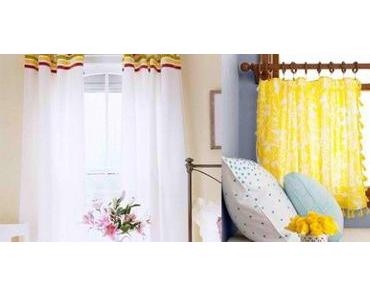 Reizvoll Vorhänge Selber Nähen
 Ideen