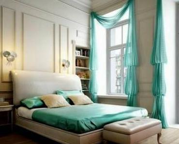 Fein Türkis Schlafzimmer
 Design